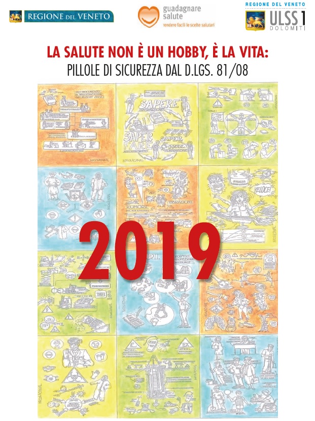 calendario 2019 la salute non e un hobby